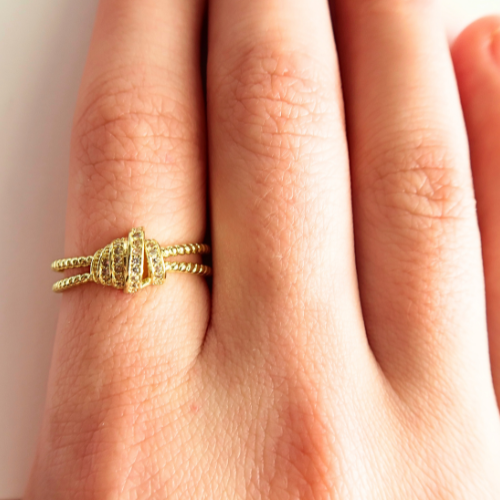 Knotted Up Ring