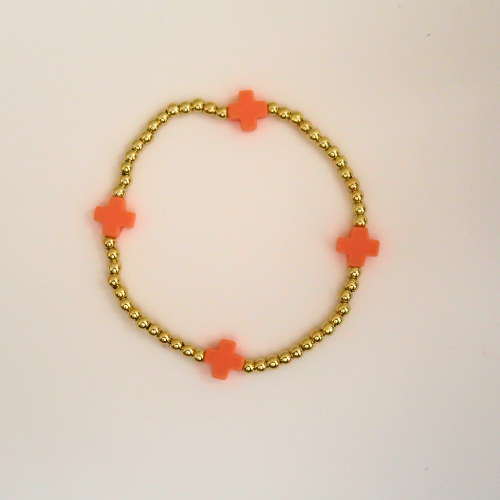 Gold Cross Bracelets