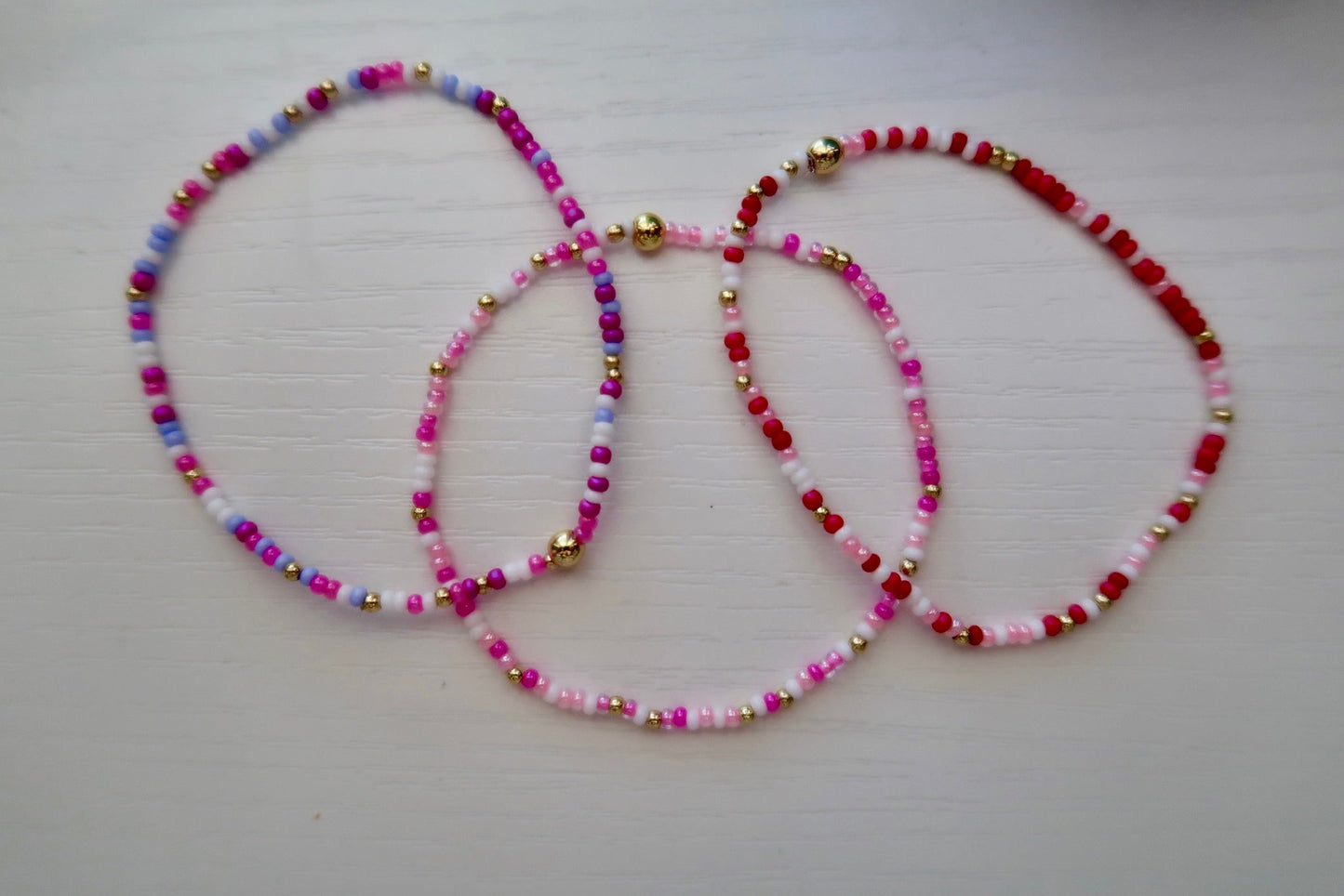 Sweetheart Stacking Bracelets
