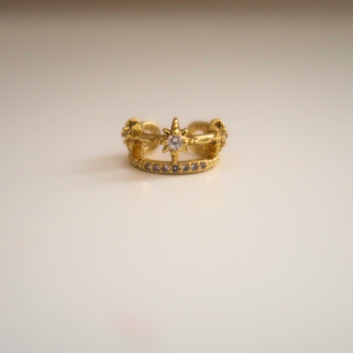 Star Stack Ear Cuff