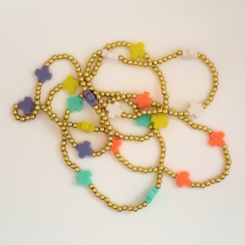 Gold Cross Bracelets