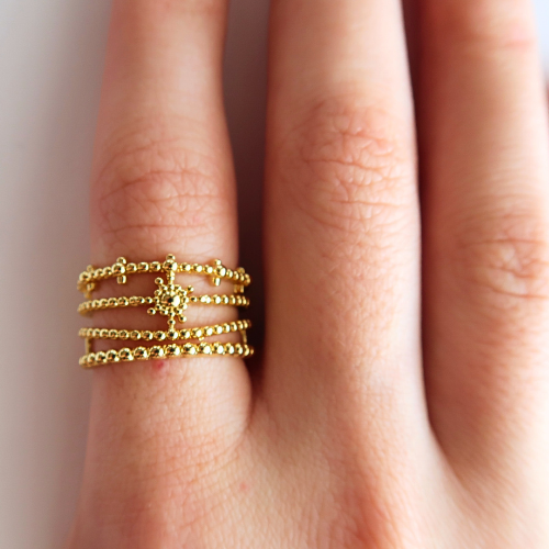 Sunset Stacked Ring