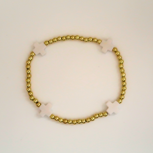 Gold Cross Bracelets