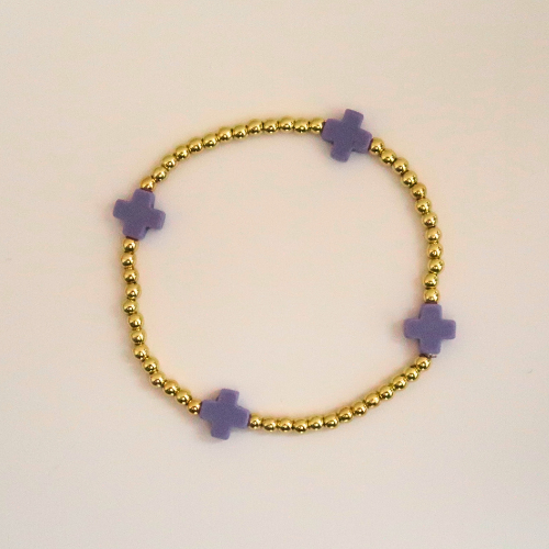 Gold Cross Bracelets