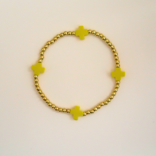 Gold Cross Bracelets