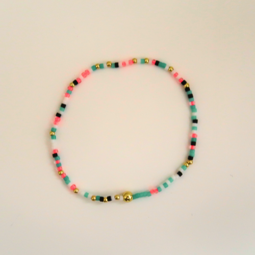 Multicolored Stacking Bracelets